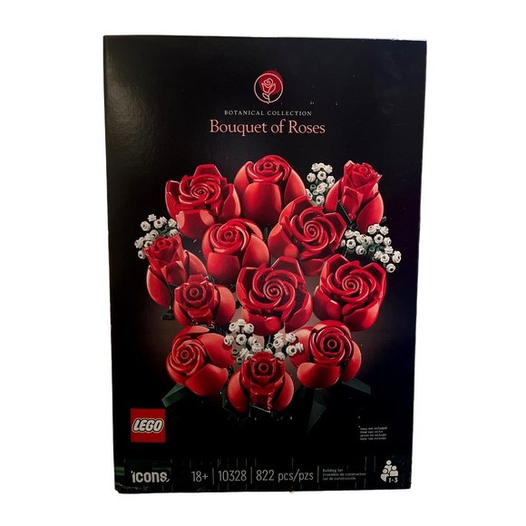 Lego Other - LEGO Botanical Collection Bouquet of Roses 10328 Anniversary Gift Flowers